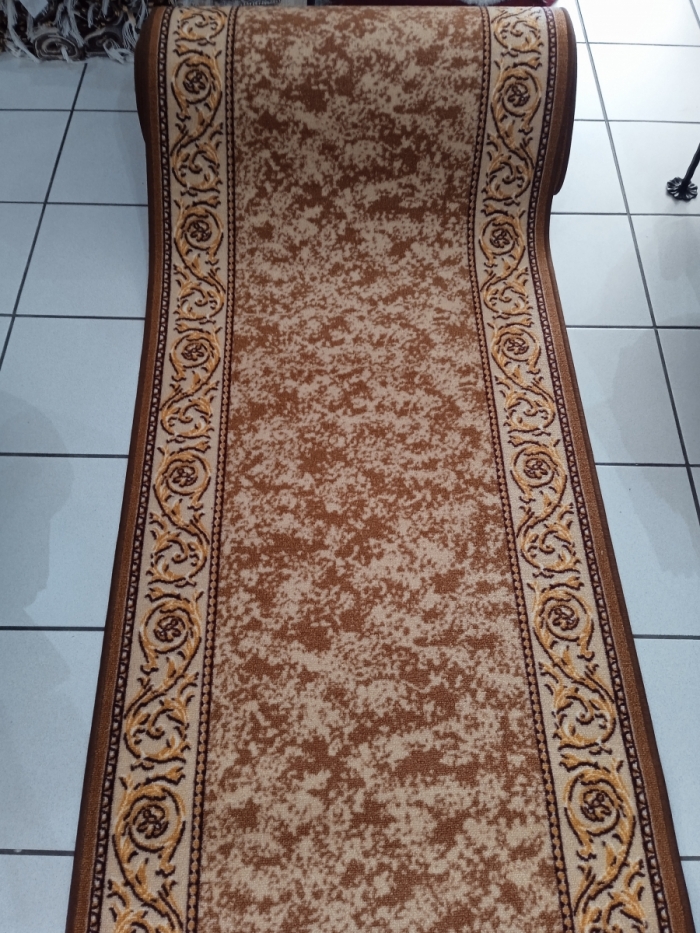 Leudal bézs futószőnyeg - 67 cm széles